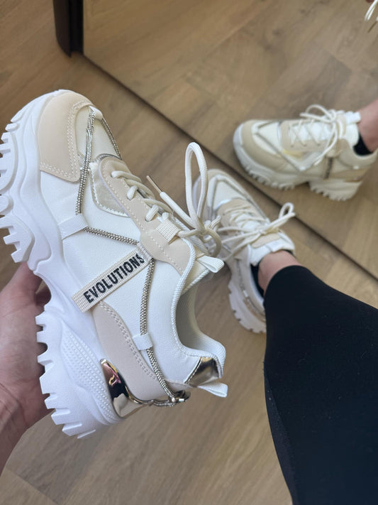 Sneaker Nyna beige