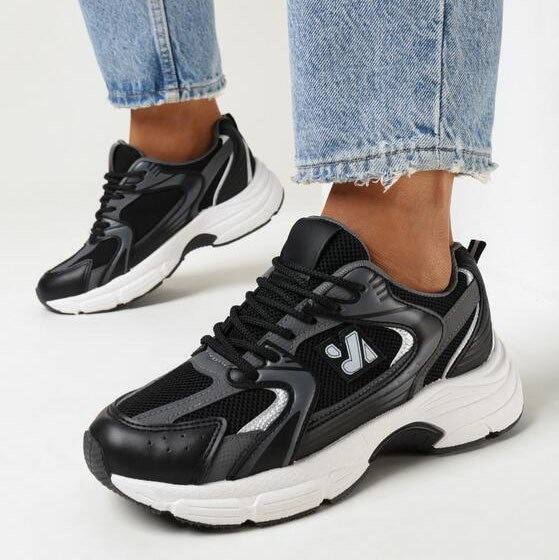 Sneakers Elara zwart