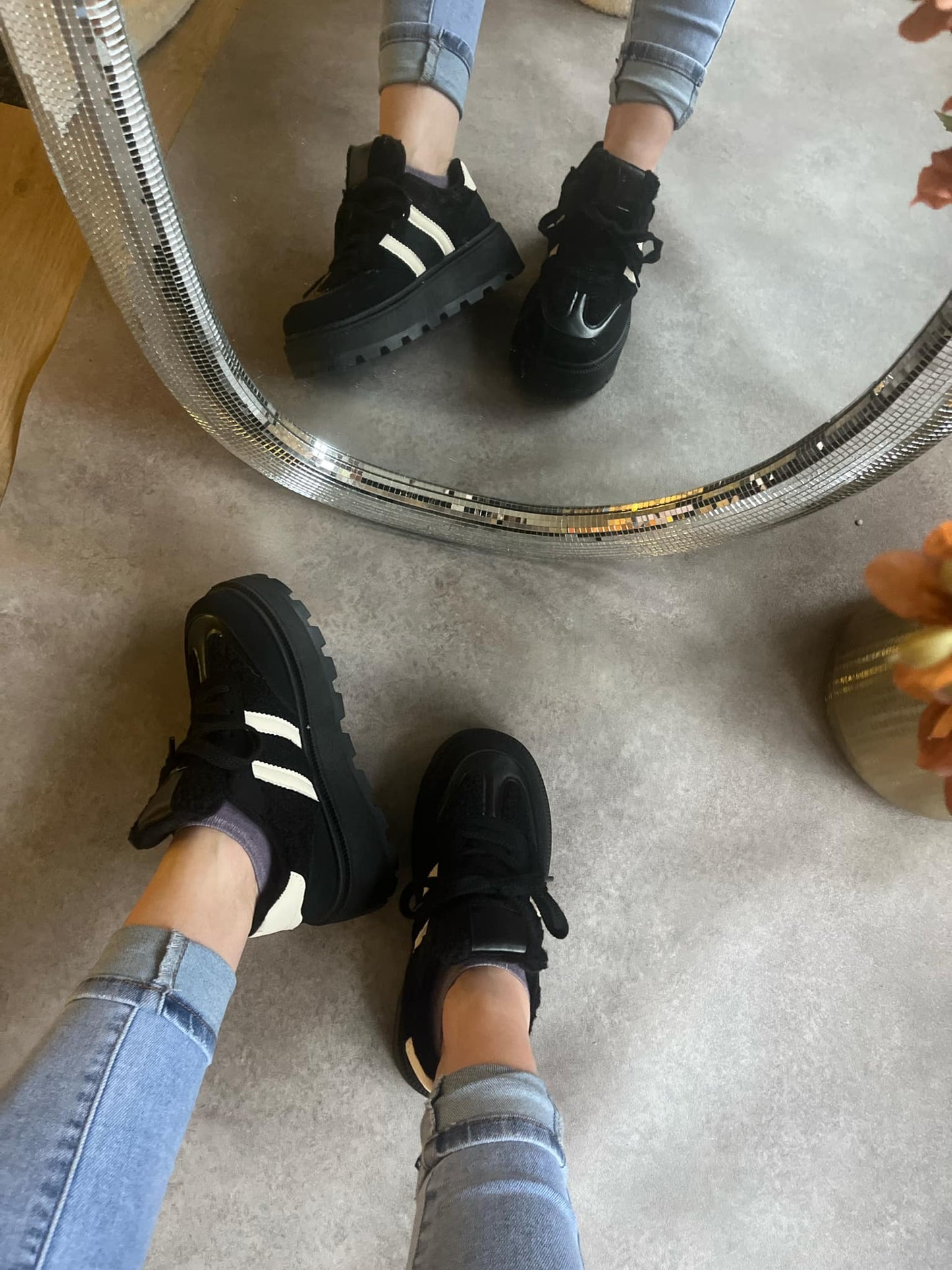 Sneaker Selin zwart