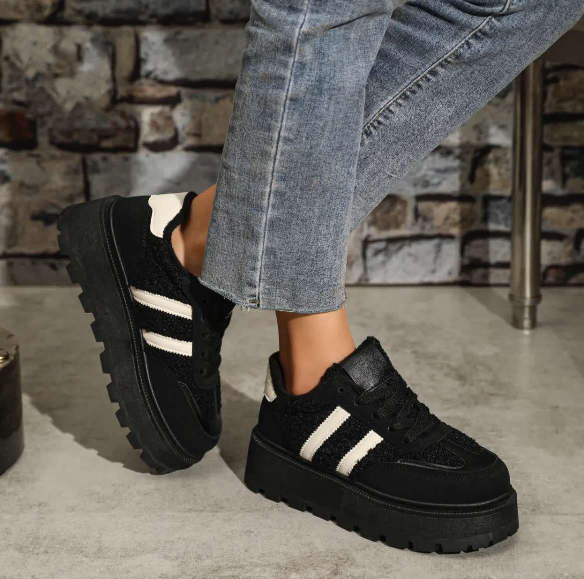 Sneaker Selin zwart
