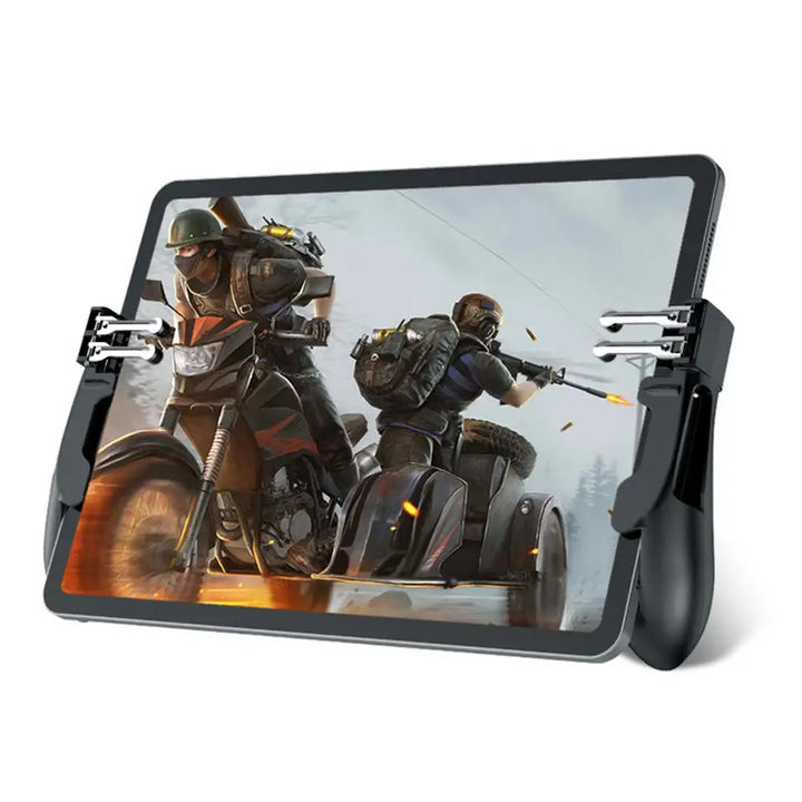 Six-Finger Mobile Game Controller with L1R1 Trigger for iPad/Tablet PUBG