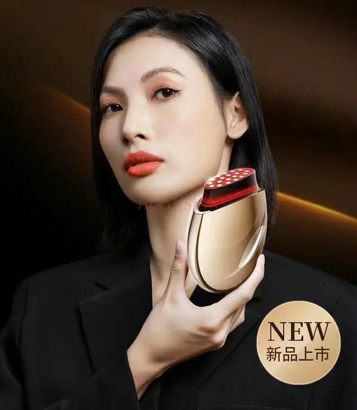 Microcurrent Lifting & Firming Facial Beauty Device – RF, Vibration, Heating