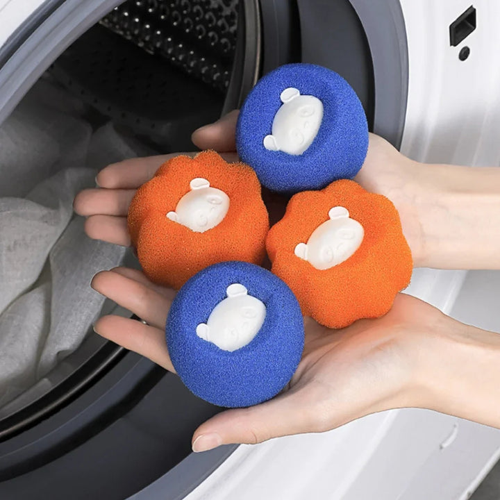 Reusable Pet Hair Remover Balls for Laundry – Safe & Non-Toxic