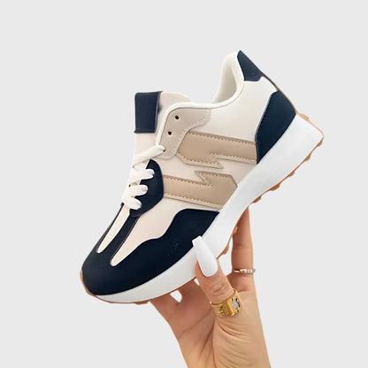 Sneaker Bo – Black & Brown PU Leather Sneakers for Men & Women