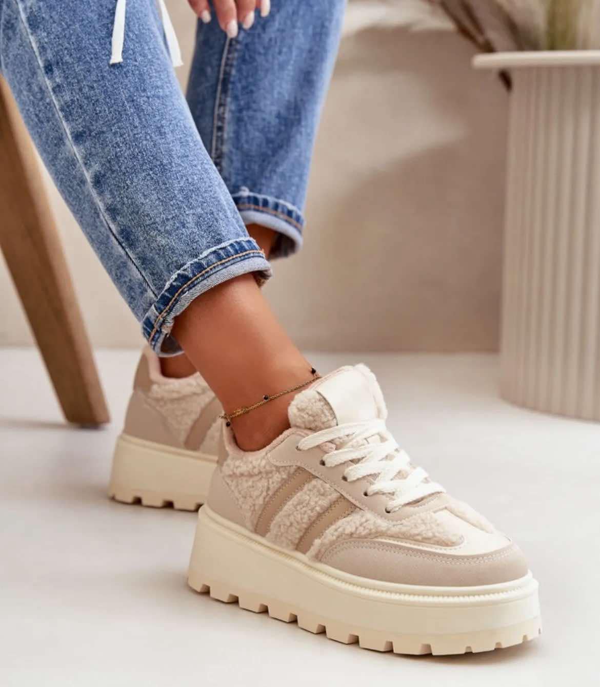 Sneaker Selin beige